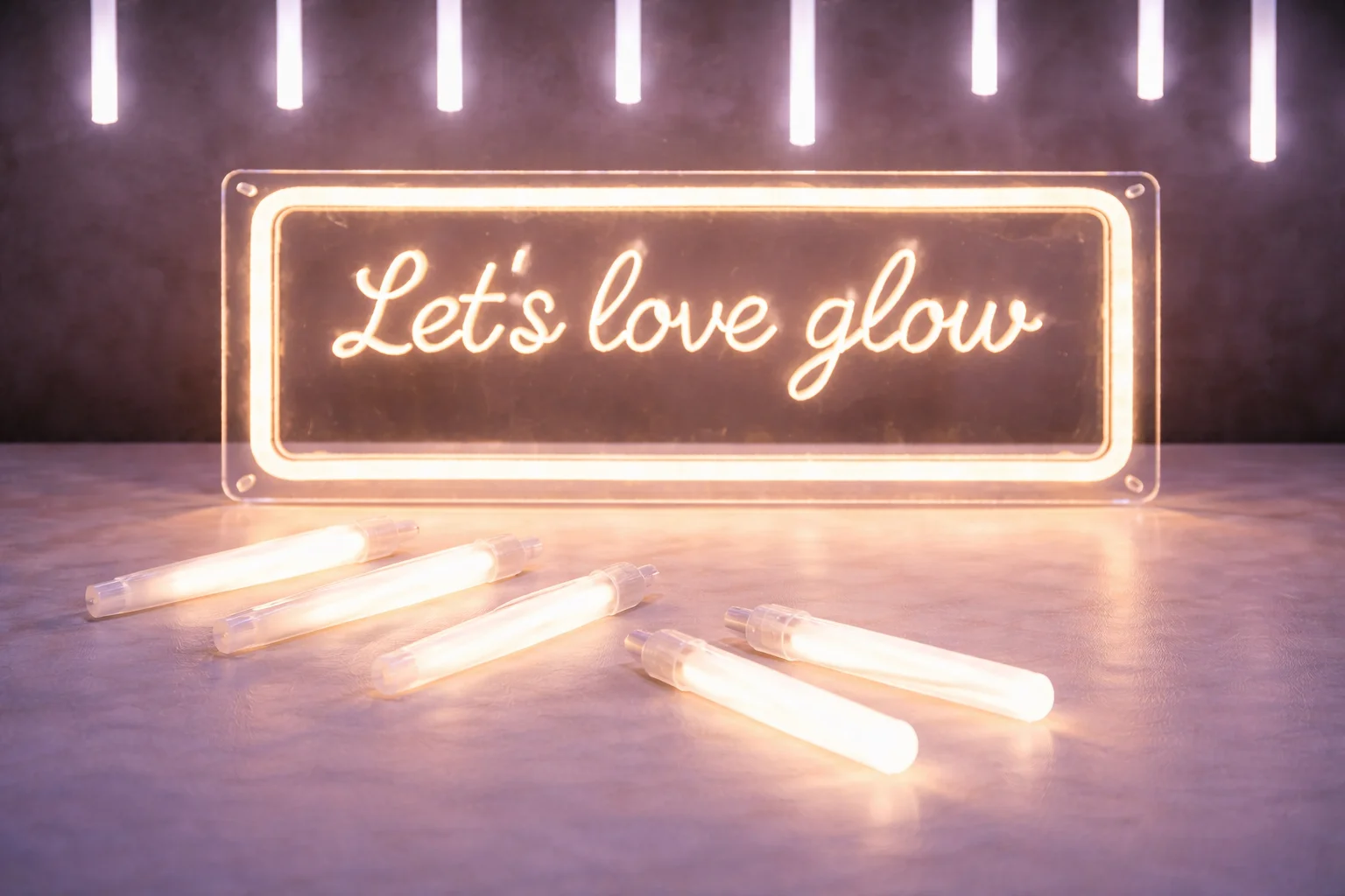 Let's Love Glow lichtpaneel