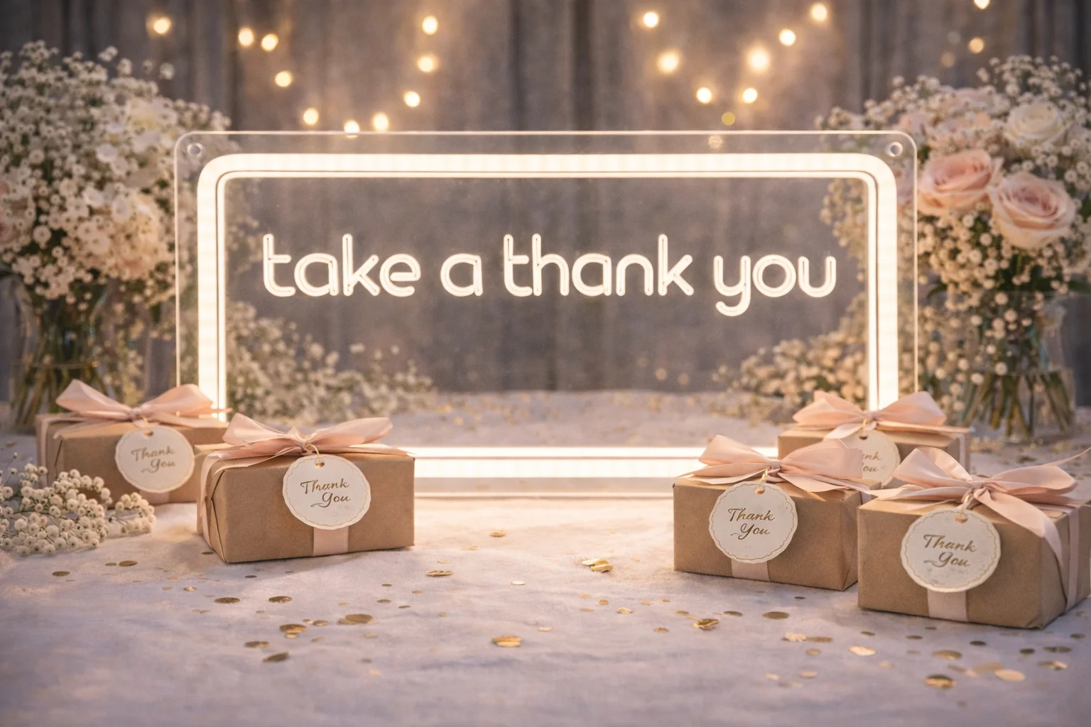 Take a Thank You lichtpaneel
